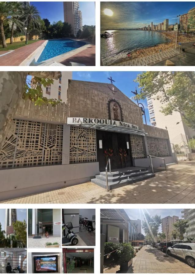 Apto Sm Montecarlo P19 Edif.Gemelos 15 Benidorm Playa Levante Kültér fotó